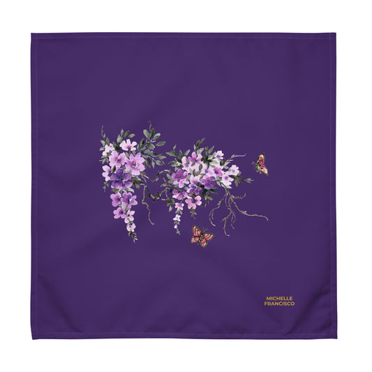 Bloom Purple Napkin Set