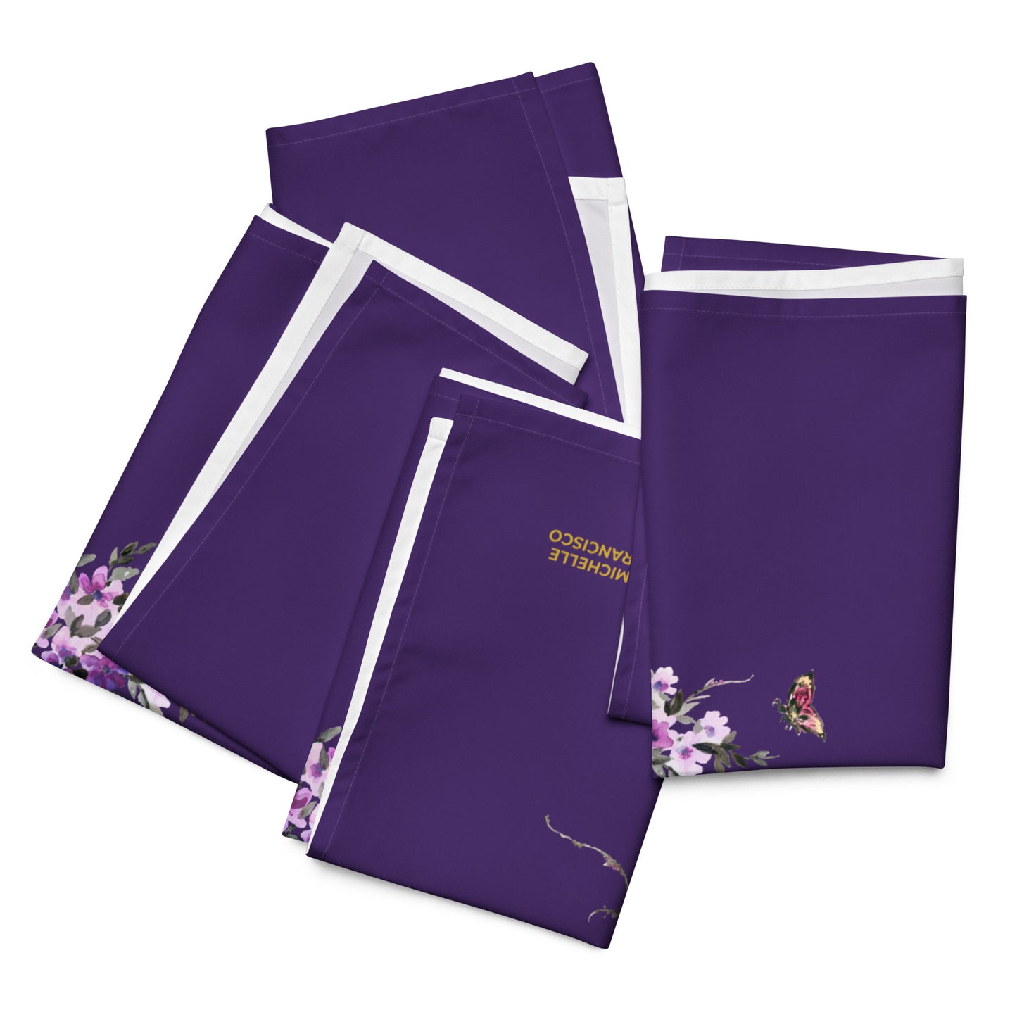 Bloom Purple Napkin Set