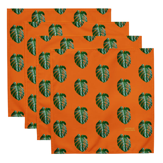 Monstera Napkin Set