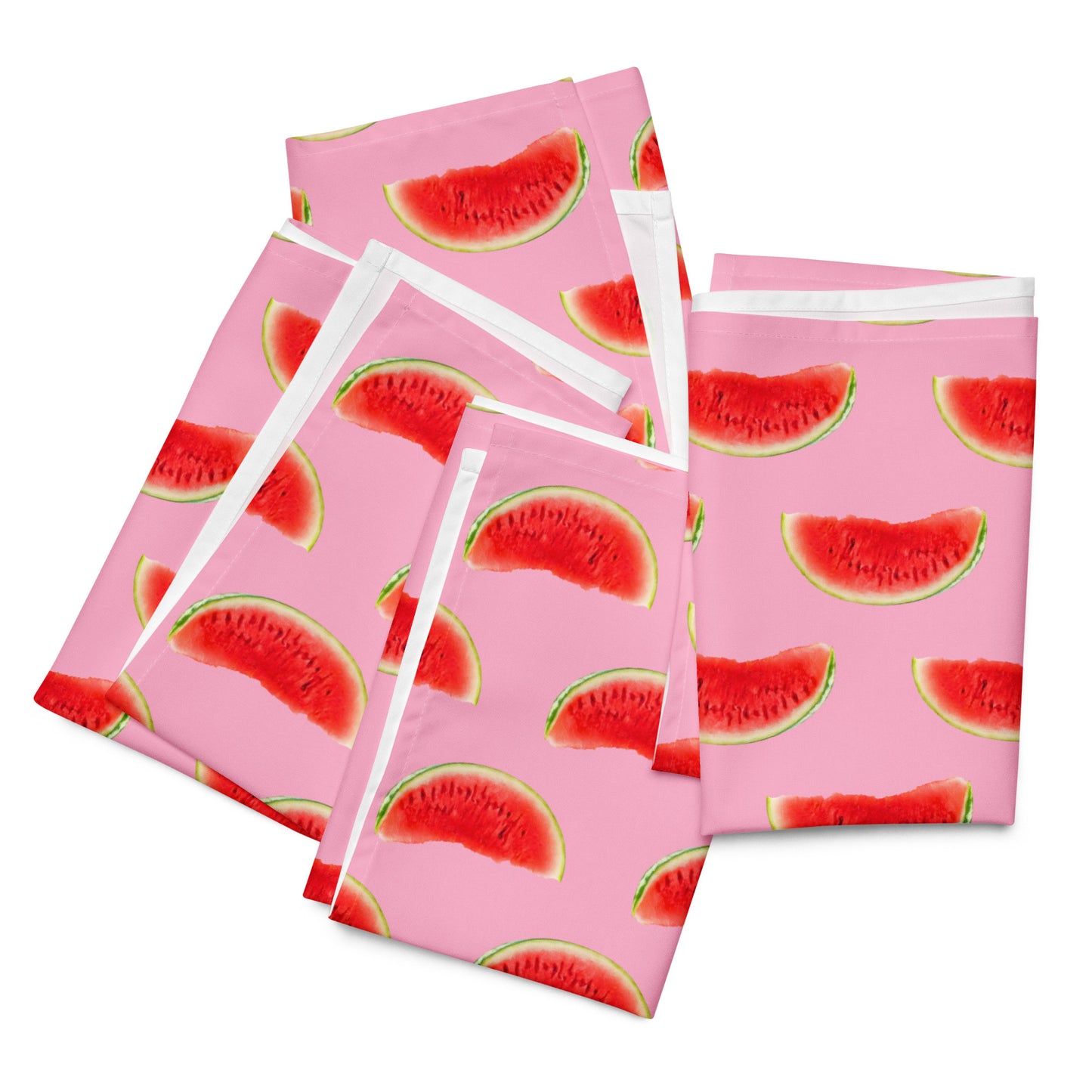 Watermelon Slice Napkin Set