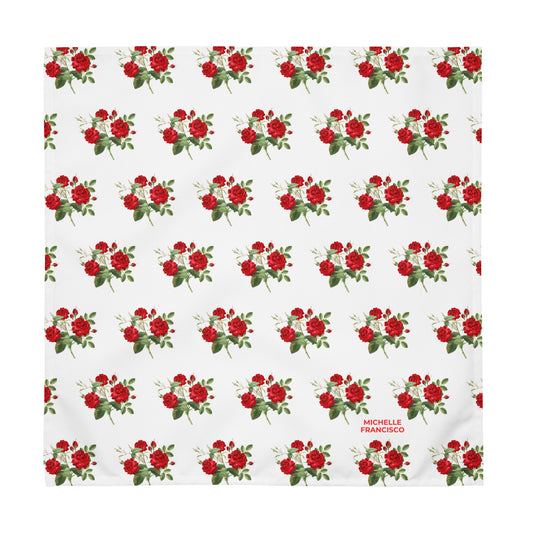 Rose Bouquet Napkin Set