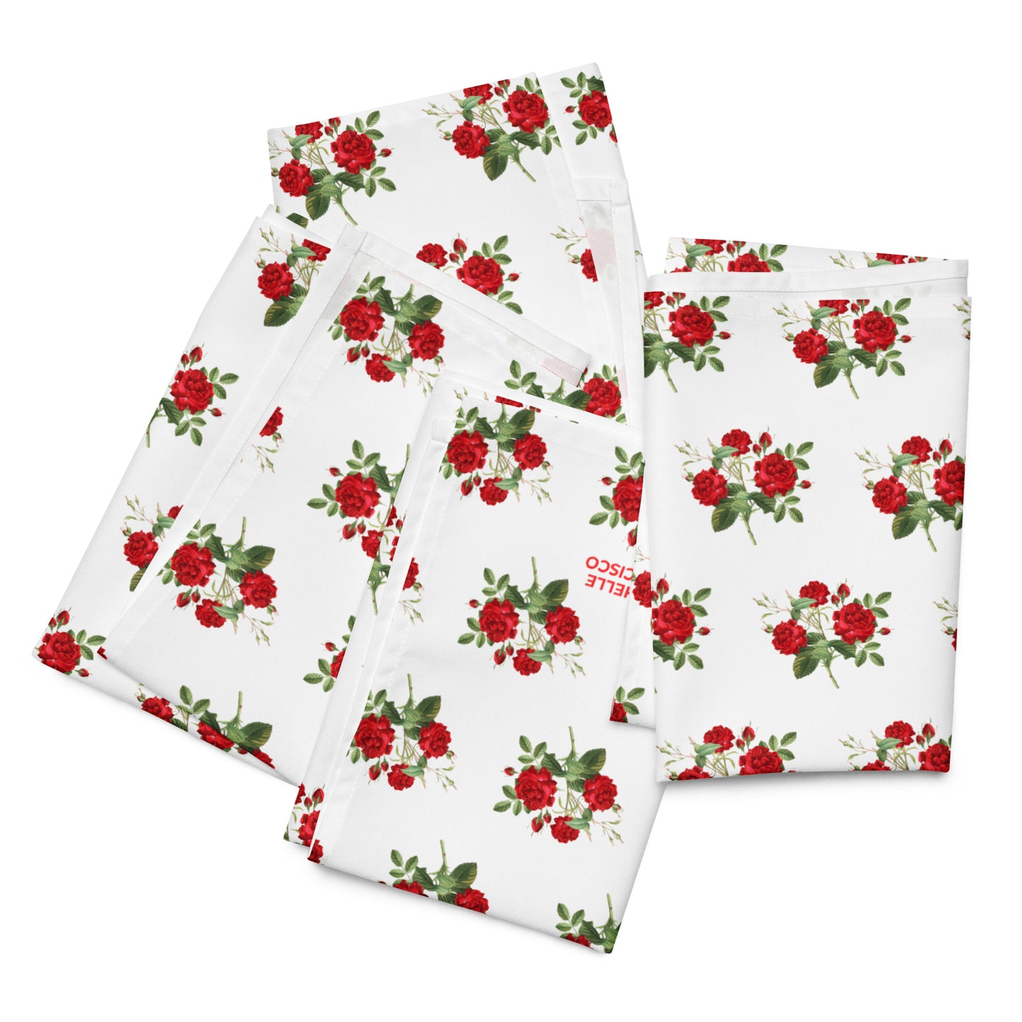 Rose Bouquet Napkin Set