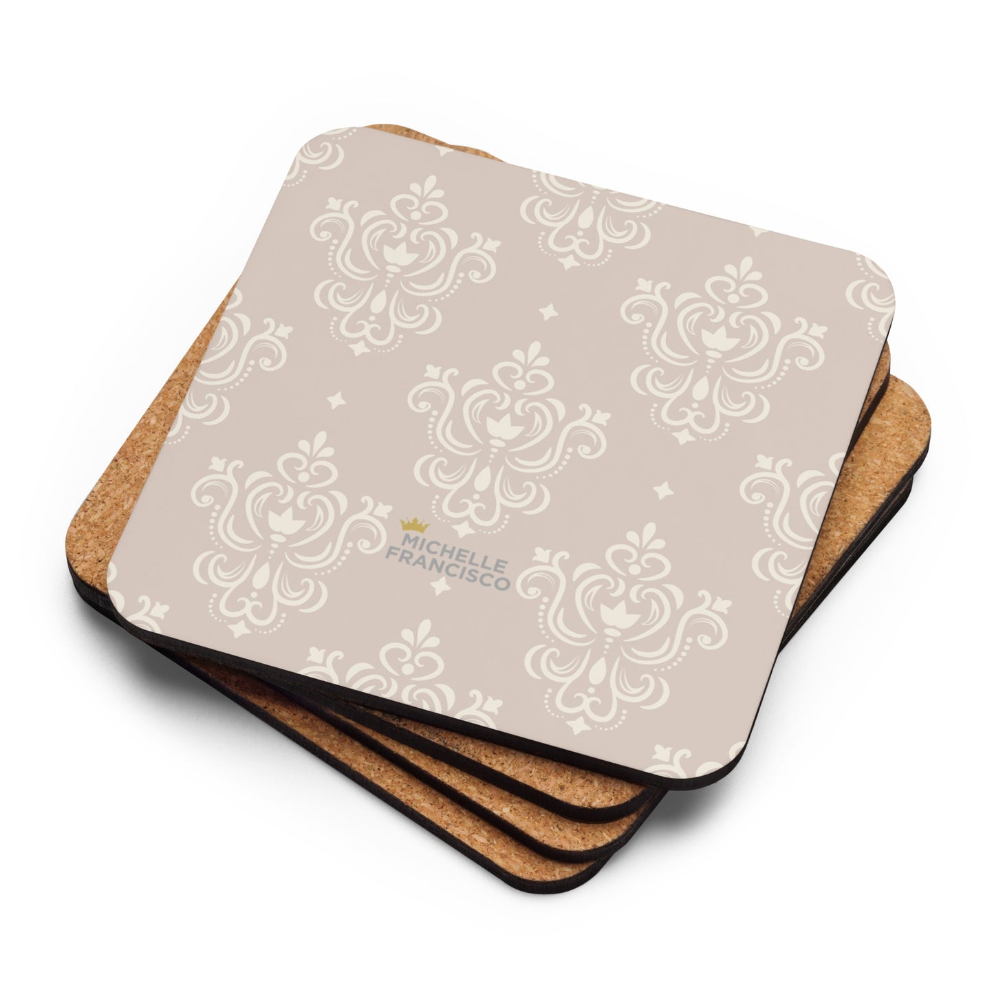 Royal Lunch Cork-back Coaster