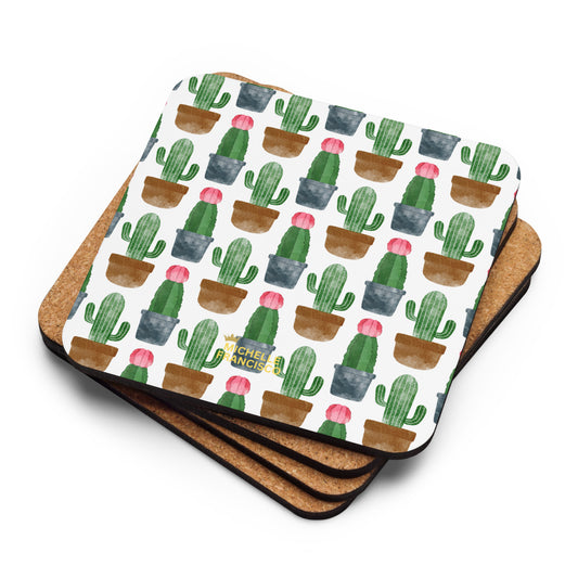 Cactus Cork-back Coaster