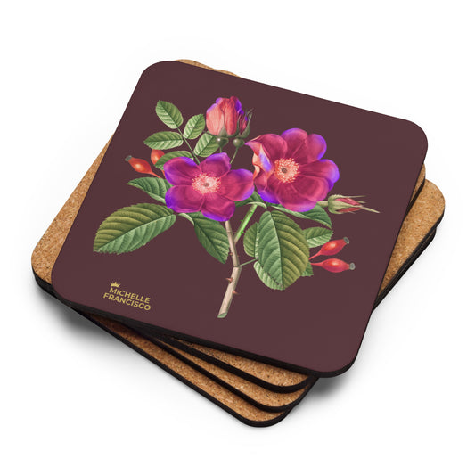 Night Chill Cork-back Coaster