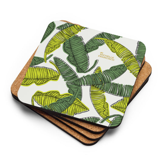 Beach Vibes Cork-back Coaster