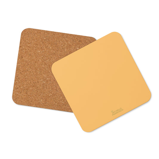 Chardonnay Cork-back Coaster