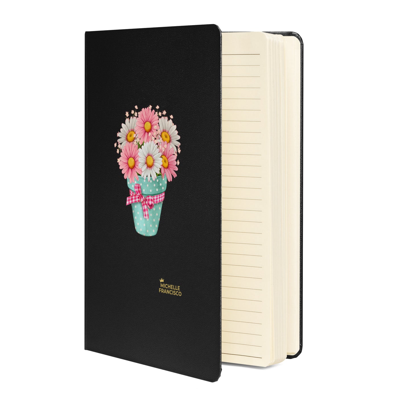 Polka Chic Hardcover Bound Notebook