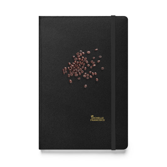 Coffee Beans Hardcover Bound Notebook