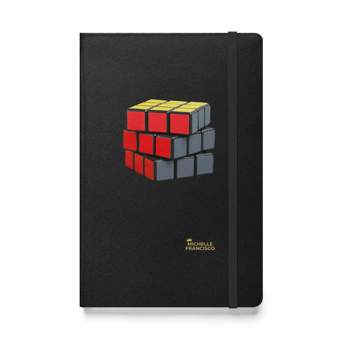 Rubik's Cube Hardcover Bound Notebook