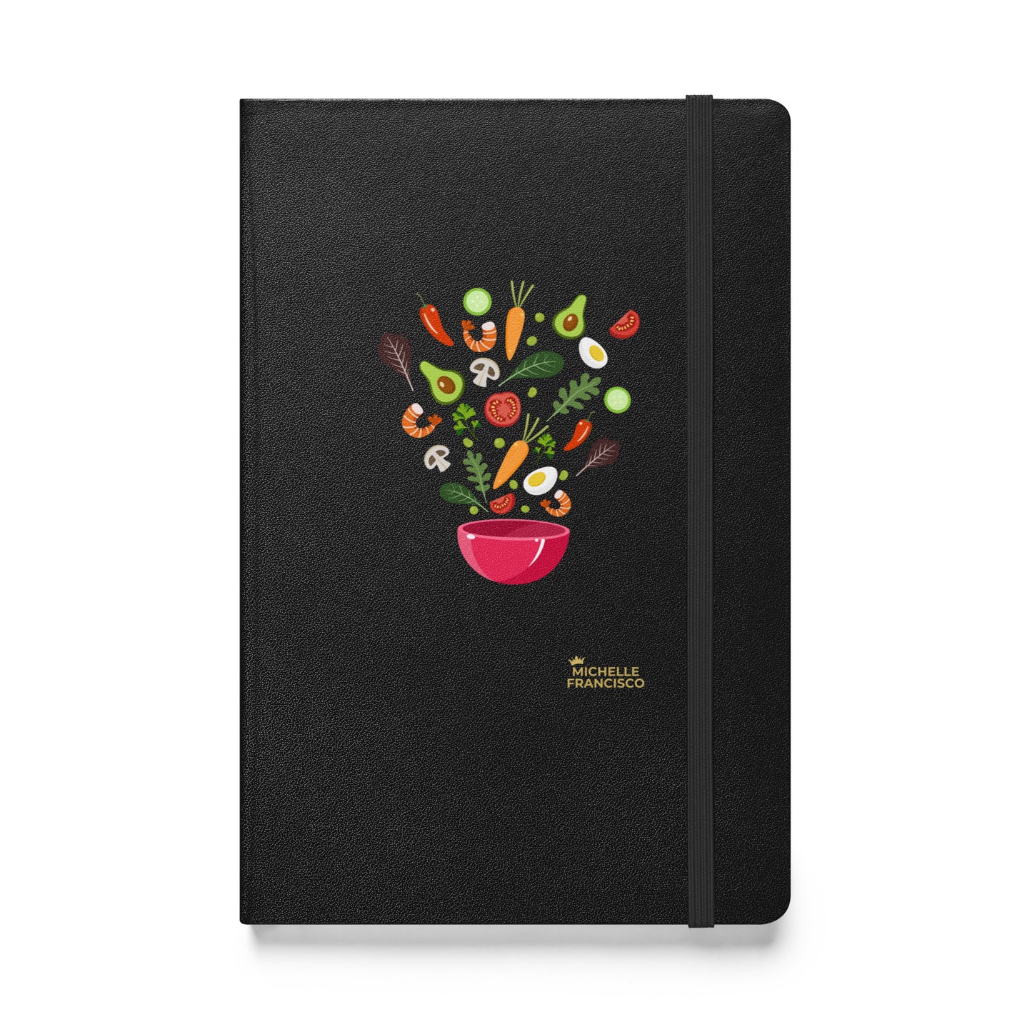 Ingredients Hardcover Bound Notebook