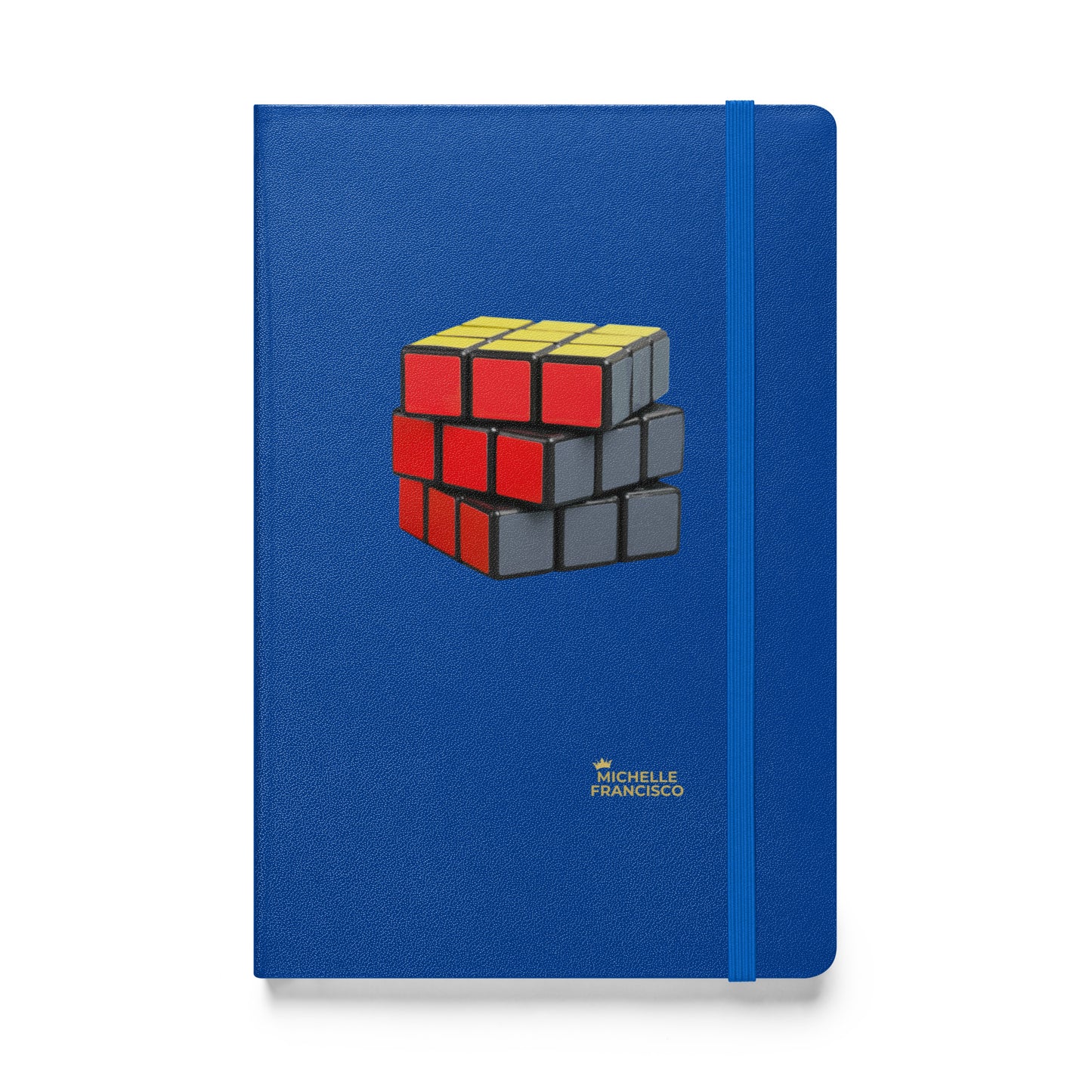 Rubik's Cube Hardcover Bound Notebook