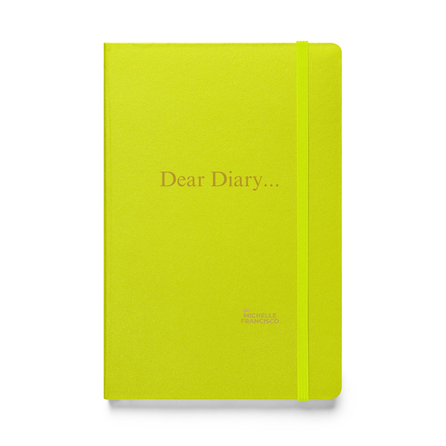 Dear Diary Hardcover Bound Notebook