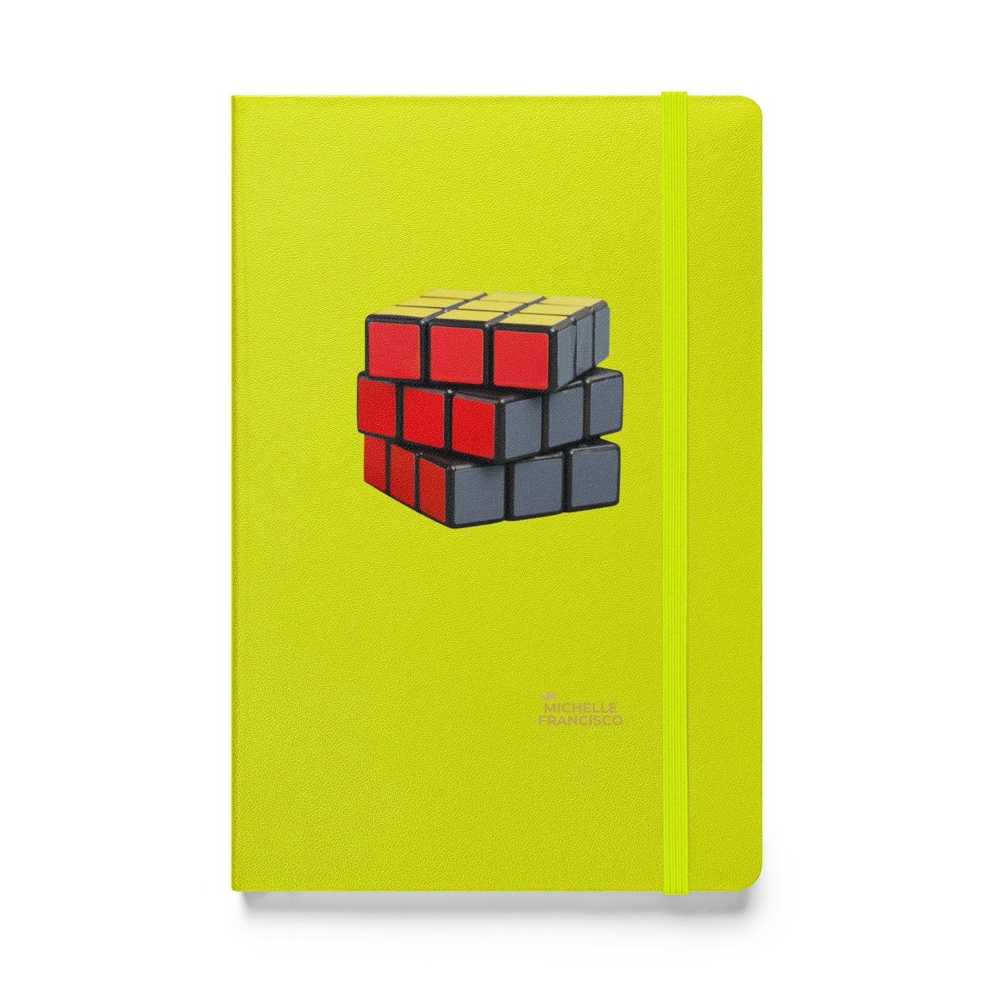 Rubik's Cube Hardcover Bound Notebook