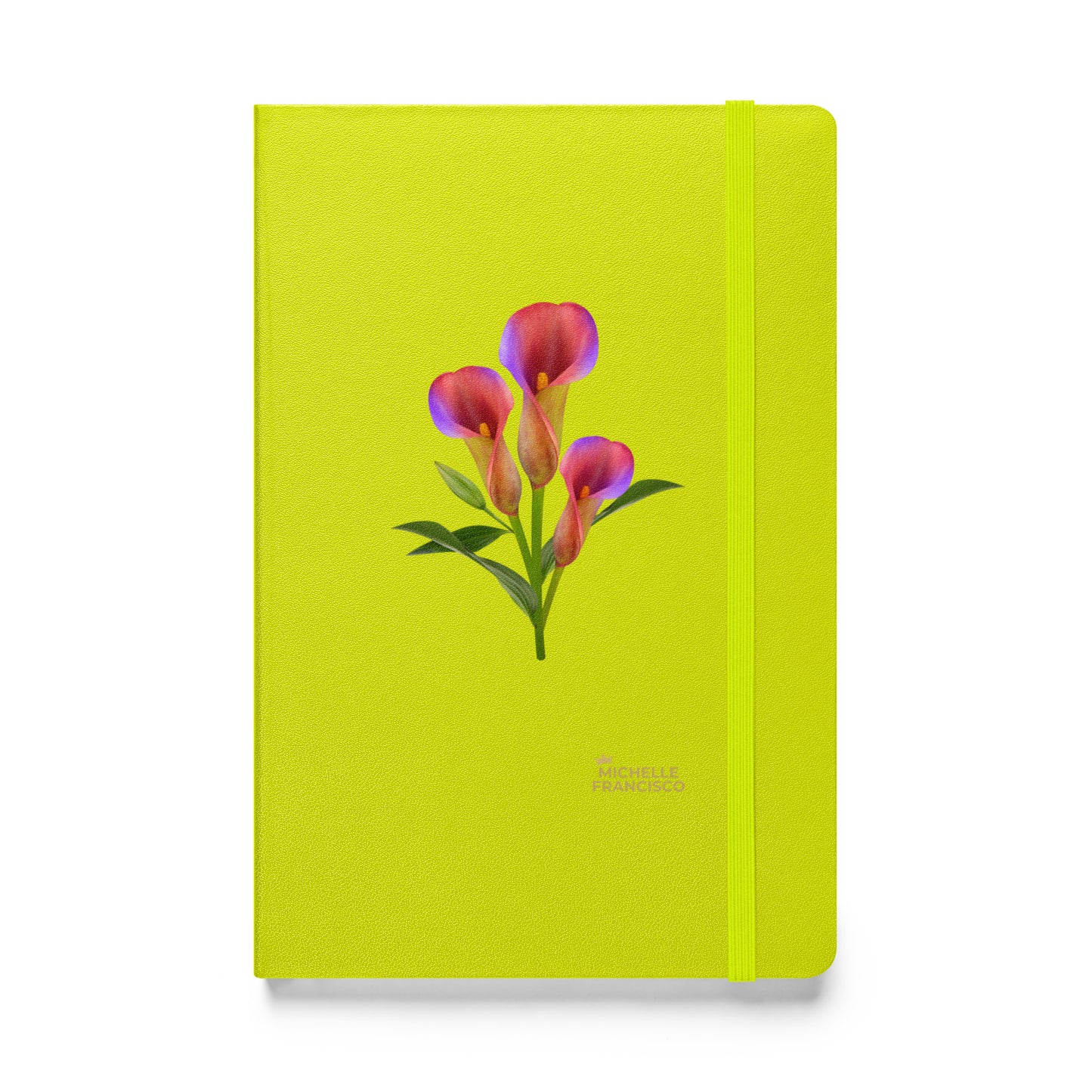 Calla Lilies Hardcover Bound Notebook