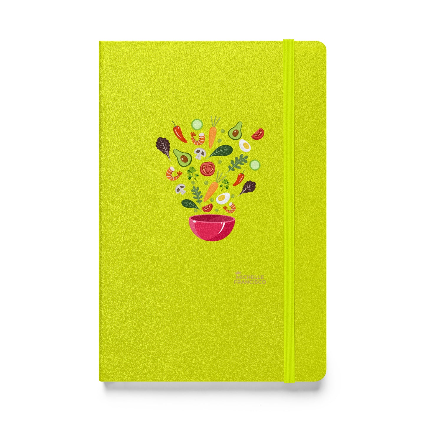 Ingredients Hardcover Bound Notebook