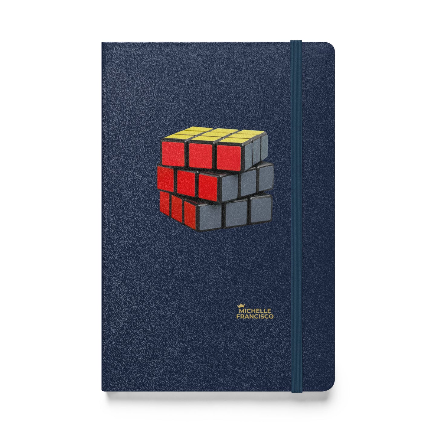 Rubik's Cube Hardcover Bound Notebook