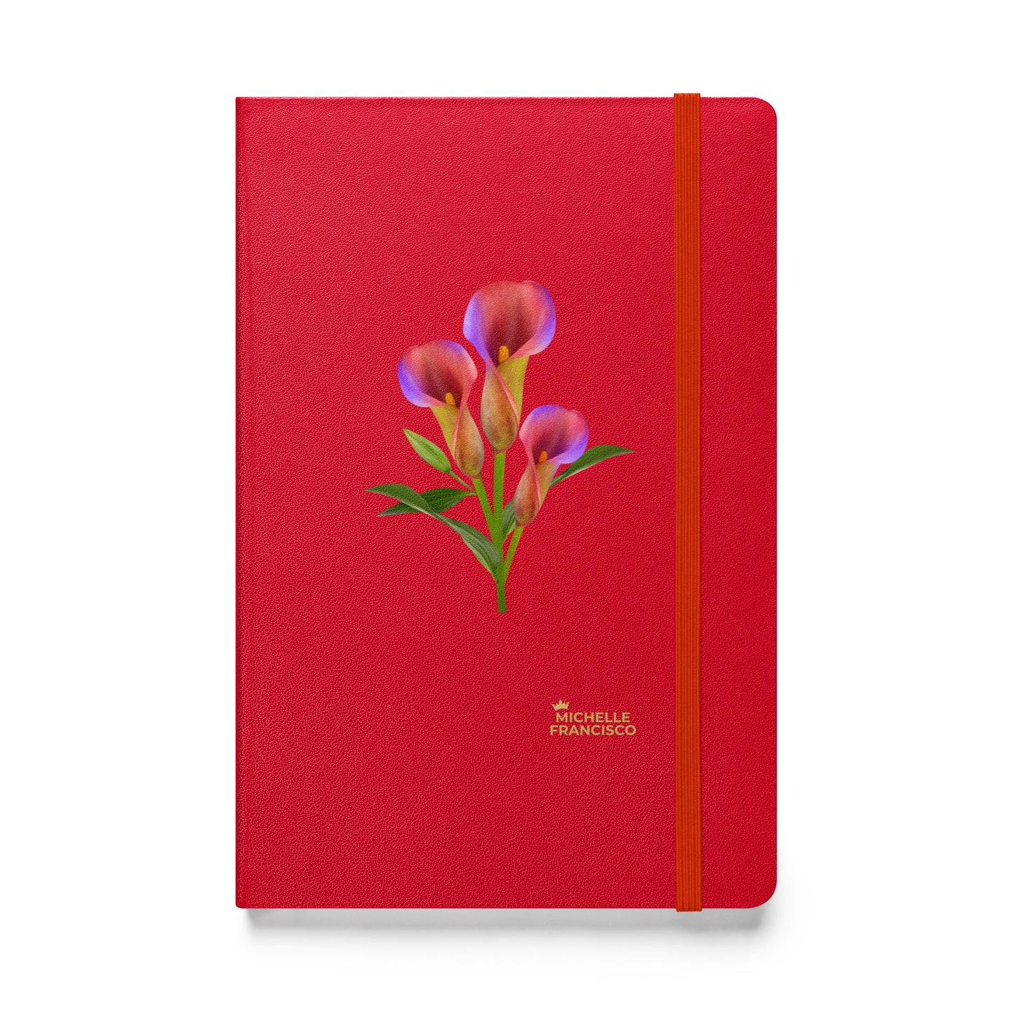 Calla Lilies Hardcover Bound Notebook