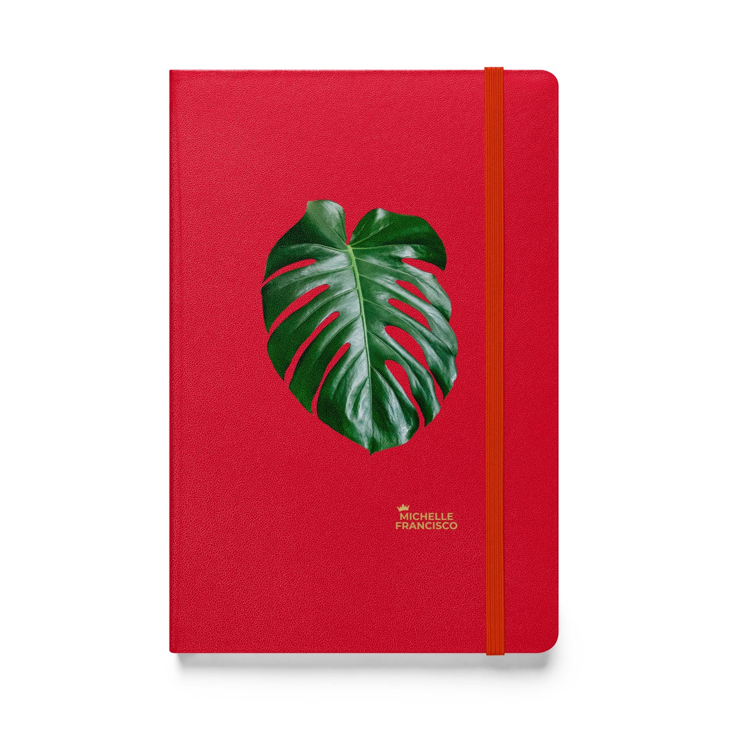 Monstera Hardcover Bound Notebook