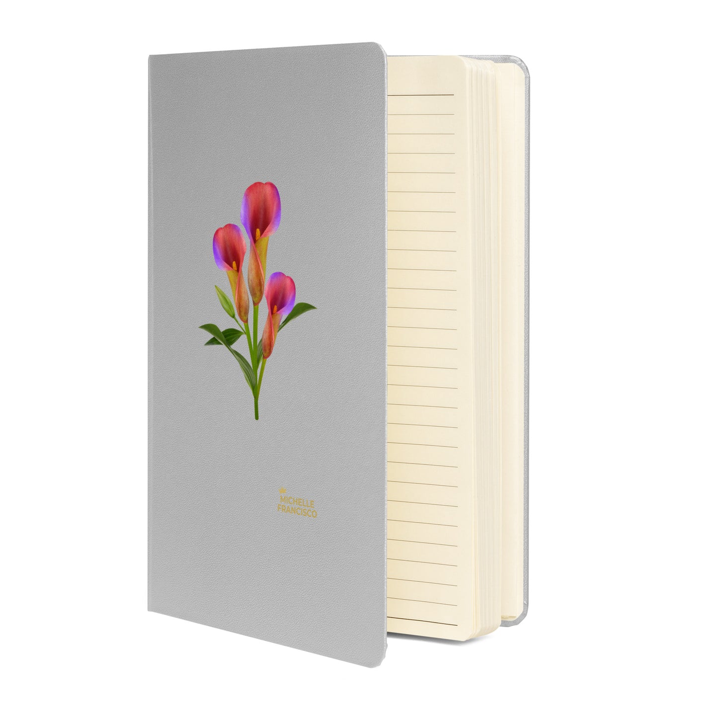 Calla Lilies Hardcover Bound Notebook