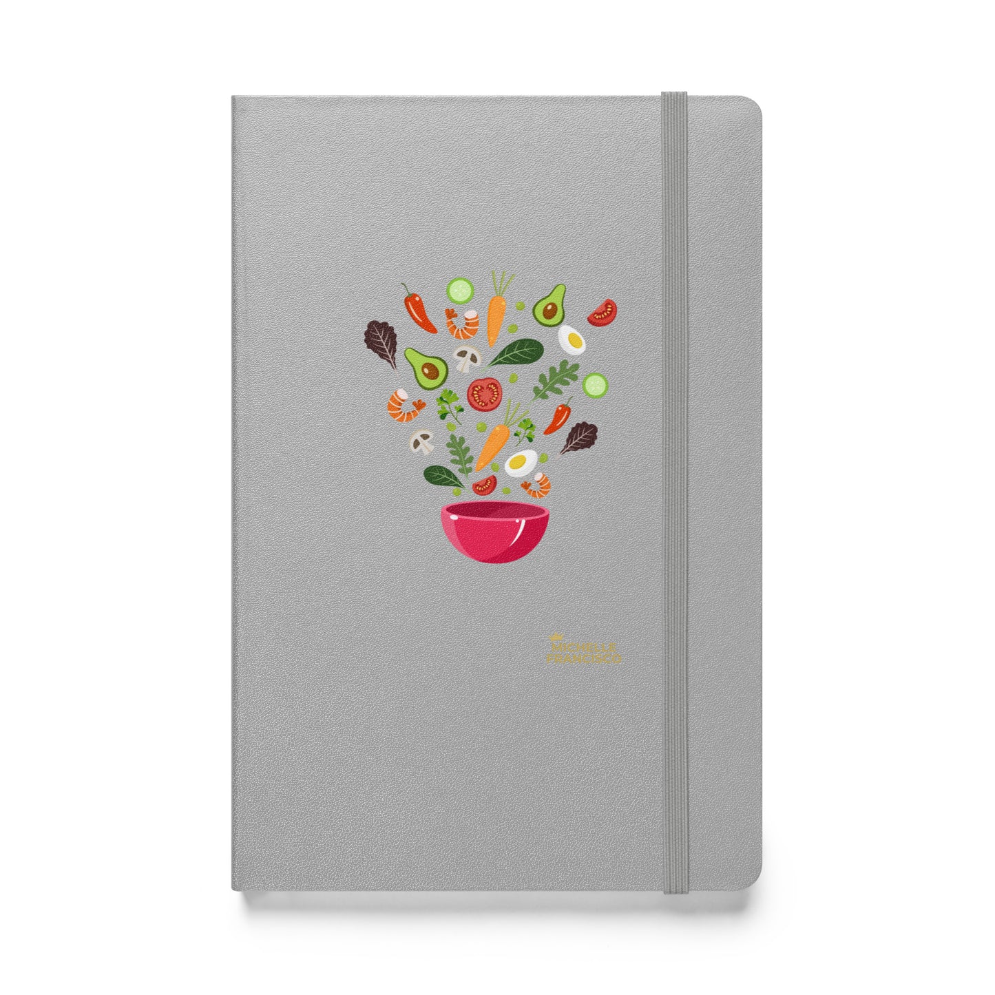 Ingredients Hardcover Bound Notebook