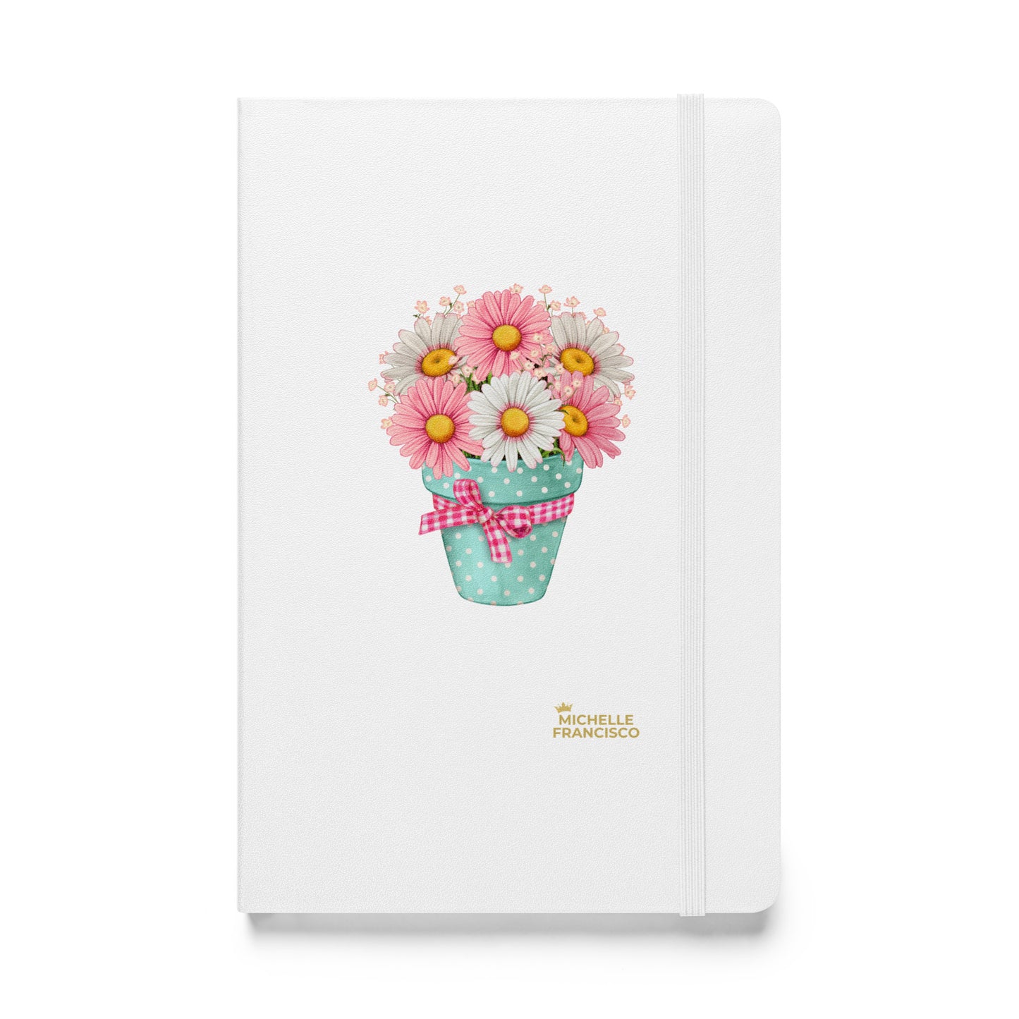 Polka Chic Hardcover Bound Notebook