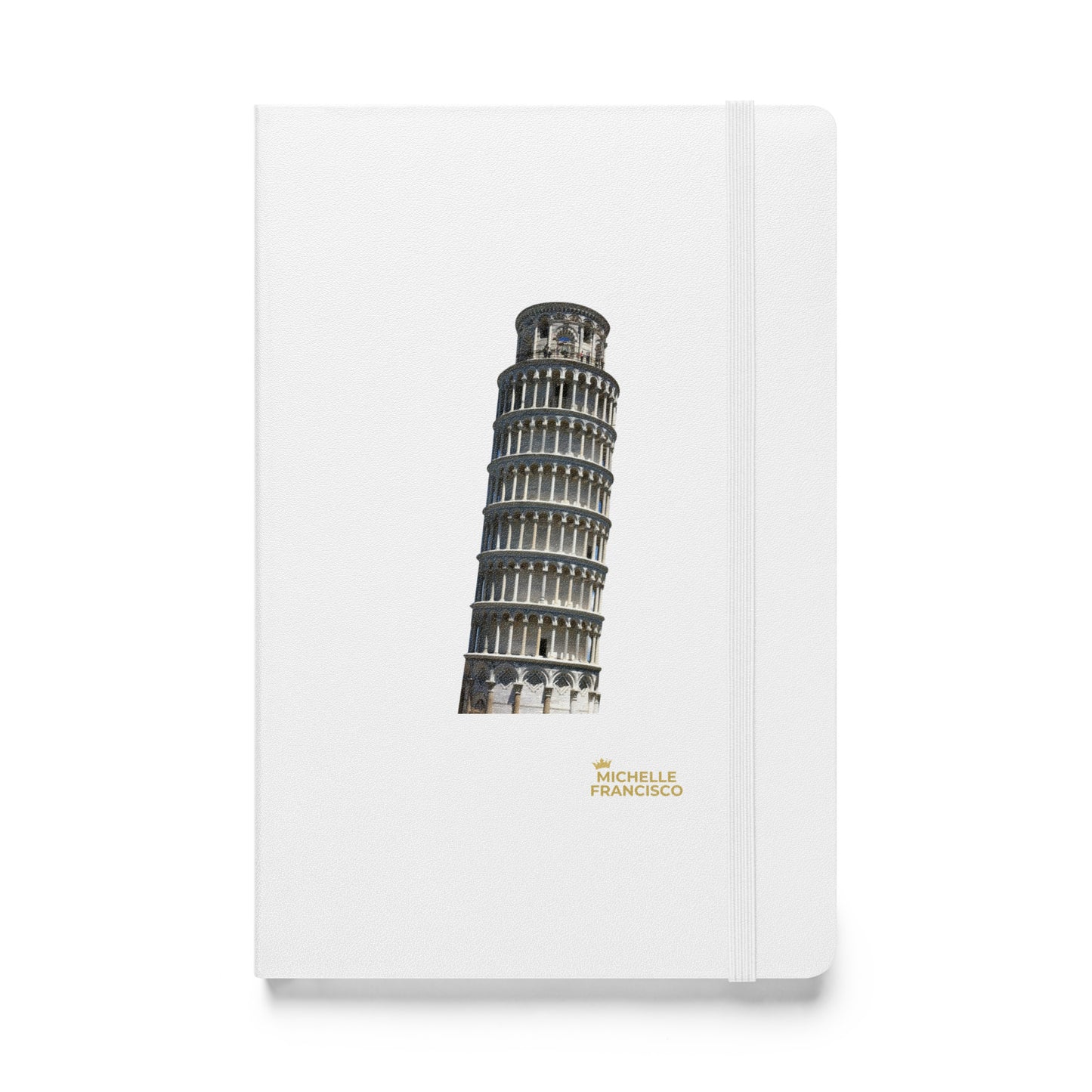 Tower of Pisa Hardcover Bound Notebook