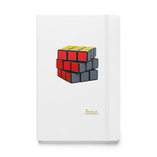 Rubik's Cube Hardcover Bound Notebook