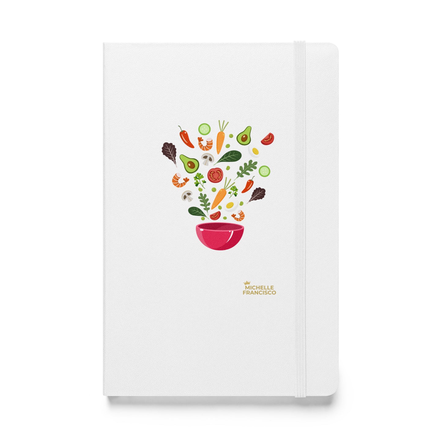 Ingredients Hardcover Bound Notebook