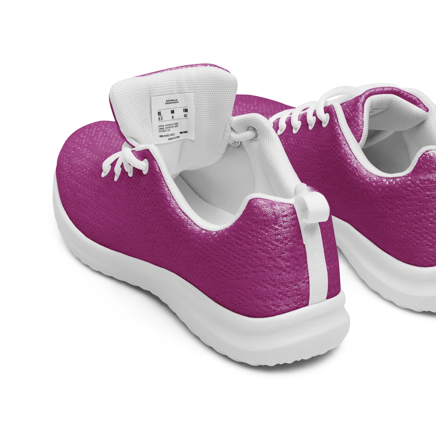 Men’s Red Violet Athletic Shoes