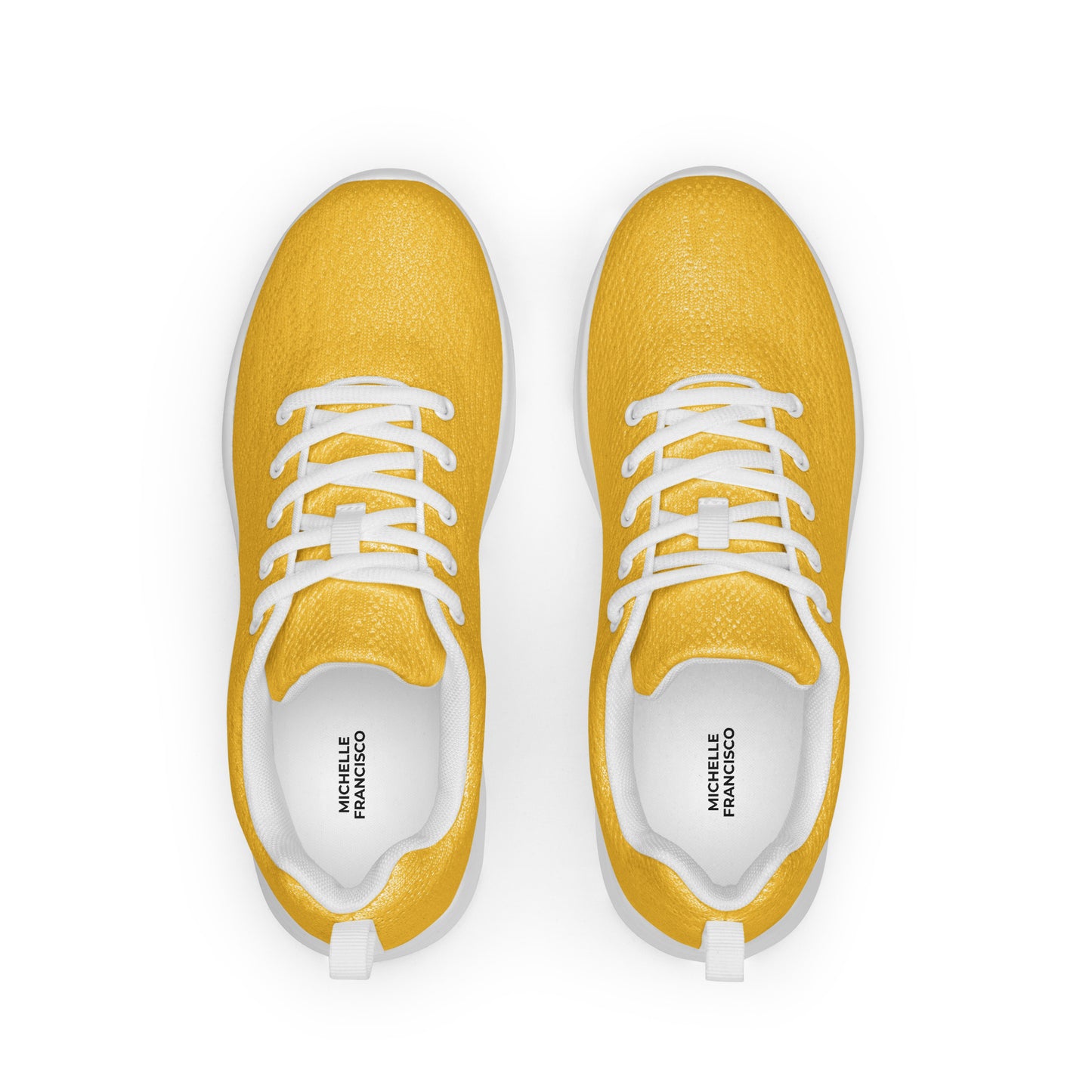 Men’s Yellow Athletic Shoes