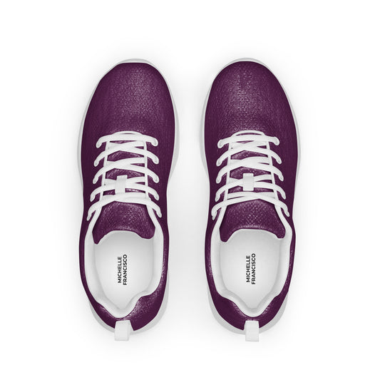 Men’s Tyrian Purple Athletic Shoes