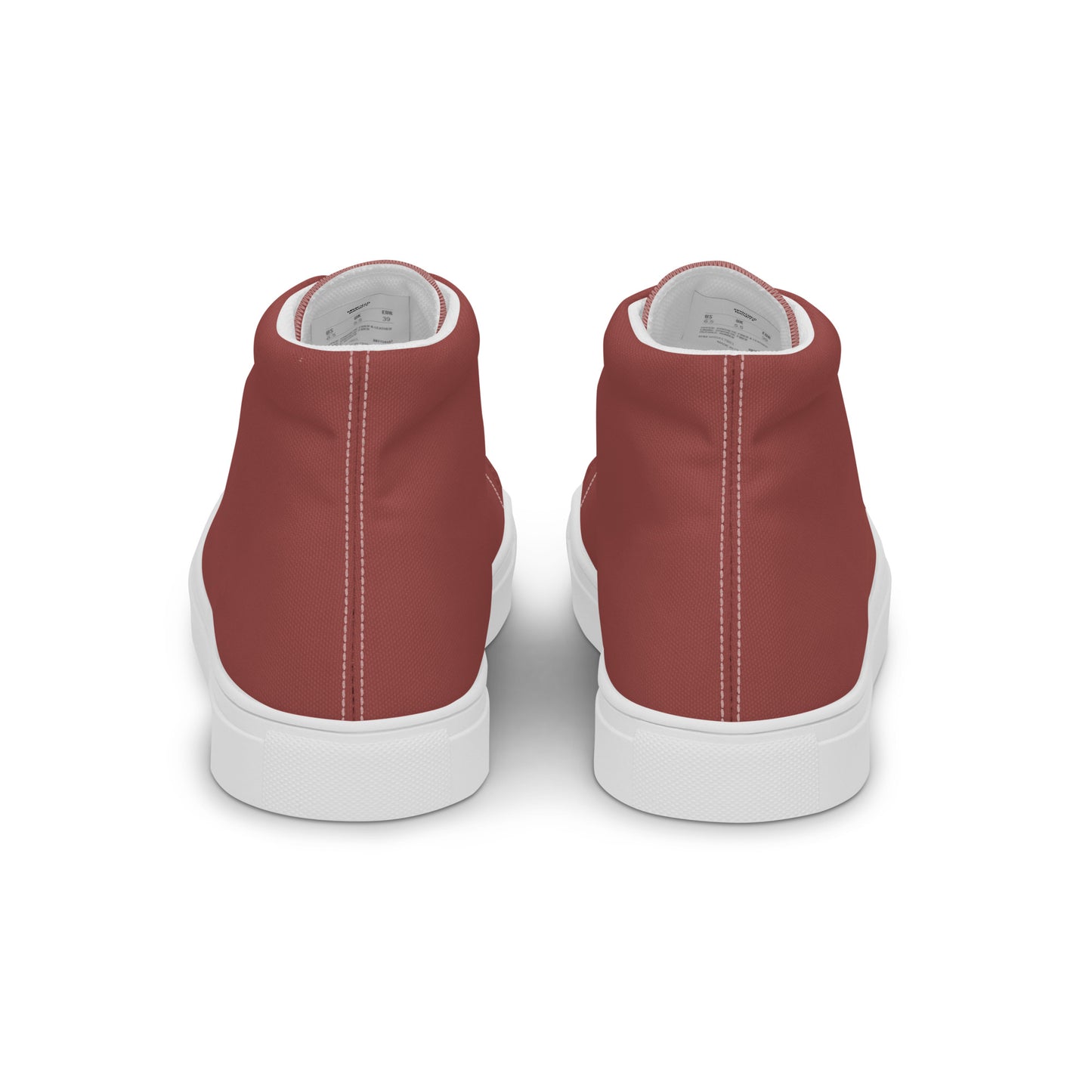 Men’s Roof Terracotta High Top Canvas Shoes