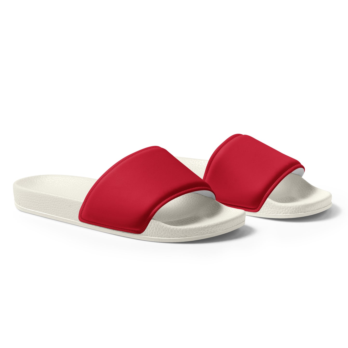 Men’s Red Slides - Michelle Francisco