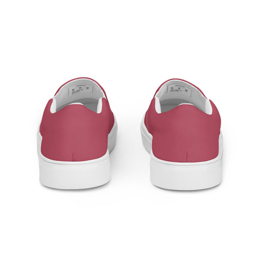 Men’s Hippie Pink Slip-on Canvas Shoes