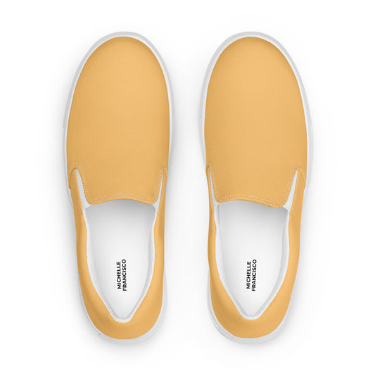 Men’s Chardonnay Slip-on Canvas Shoes