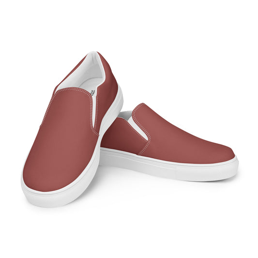 Men’s Roof Terracotta Slip-on Canvas Shoes