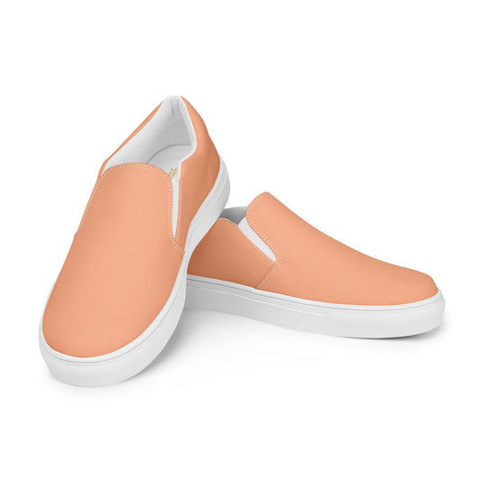 Men’s Mandys Pink Slip-on Canvas Shoes