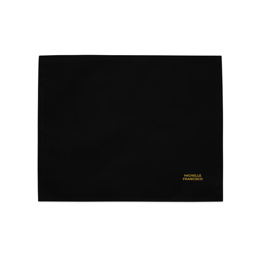 Black Placemat Set