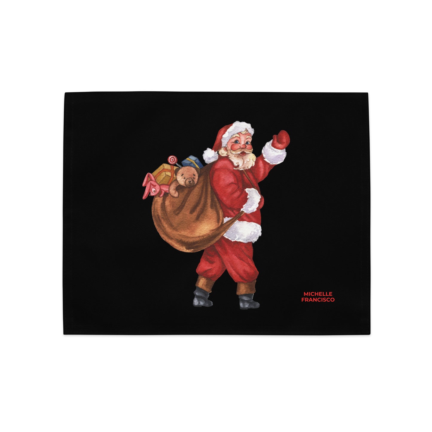 Santa Placemat Set