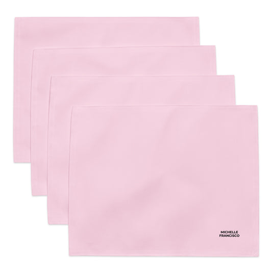 Pig Pink Placemat Set