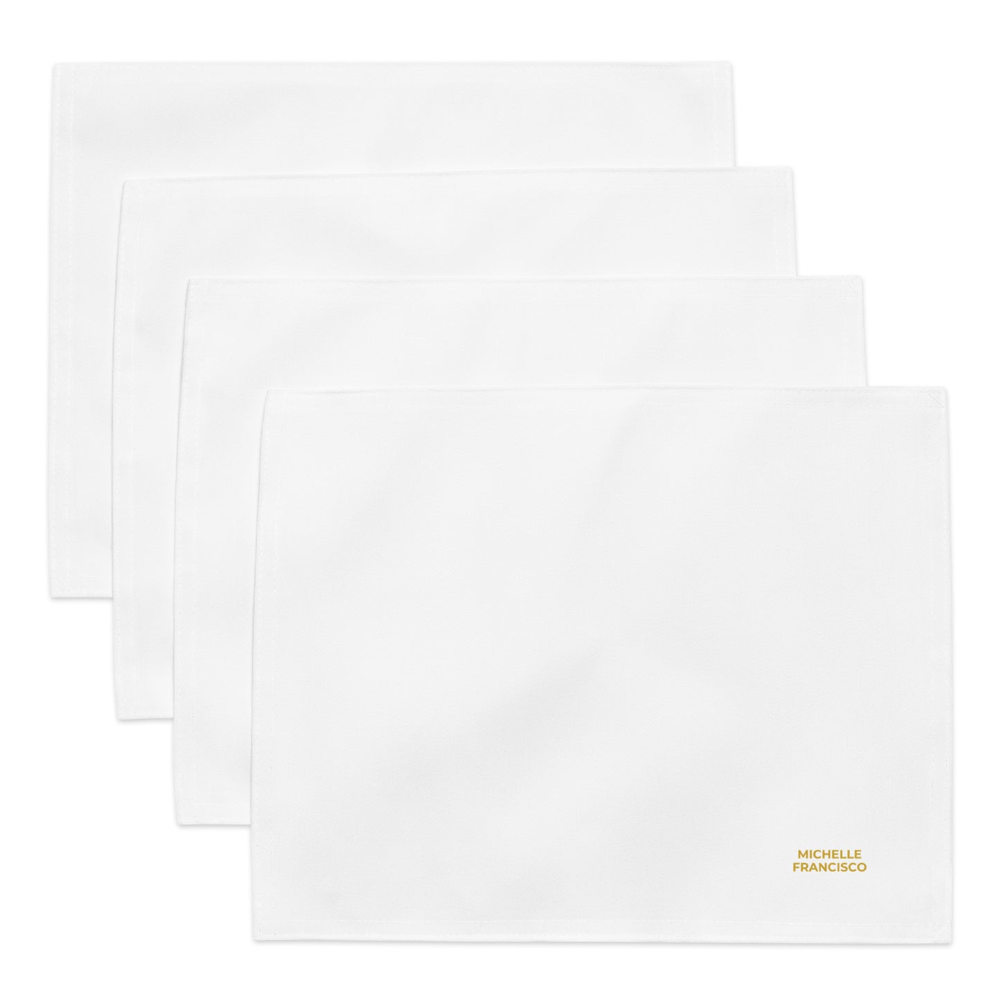 White Placemat Set