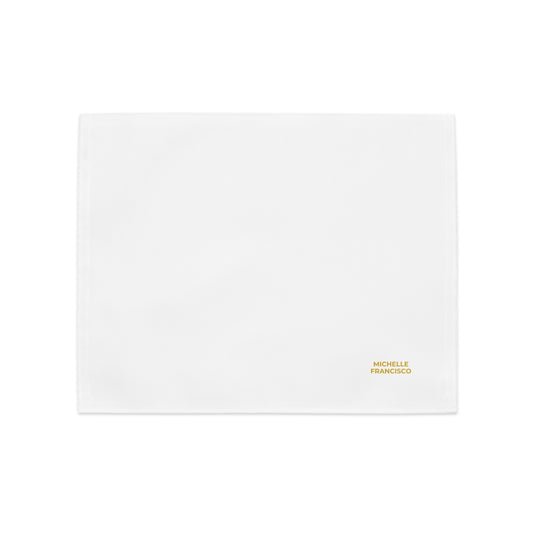 White Placemat Set