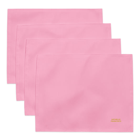 Cotton Candy Placemat Set