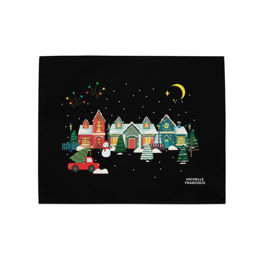 Christmas Village Placemat Set