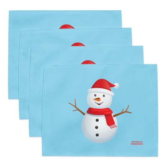 Snowman Placemat Set