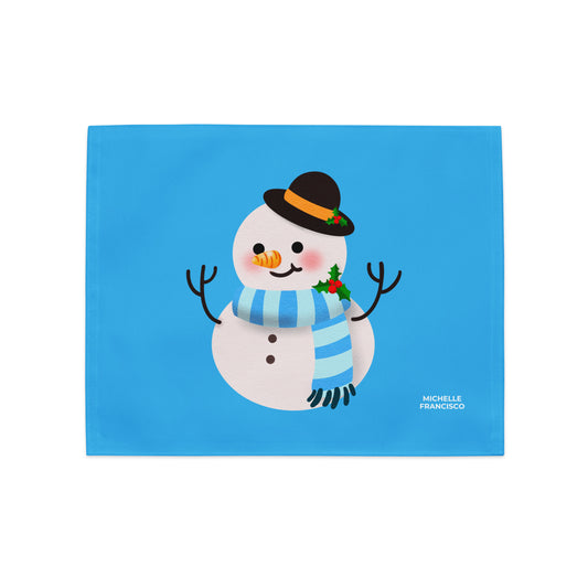 Happy Snowman Placemat Set