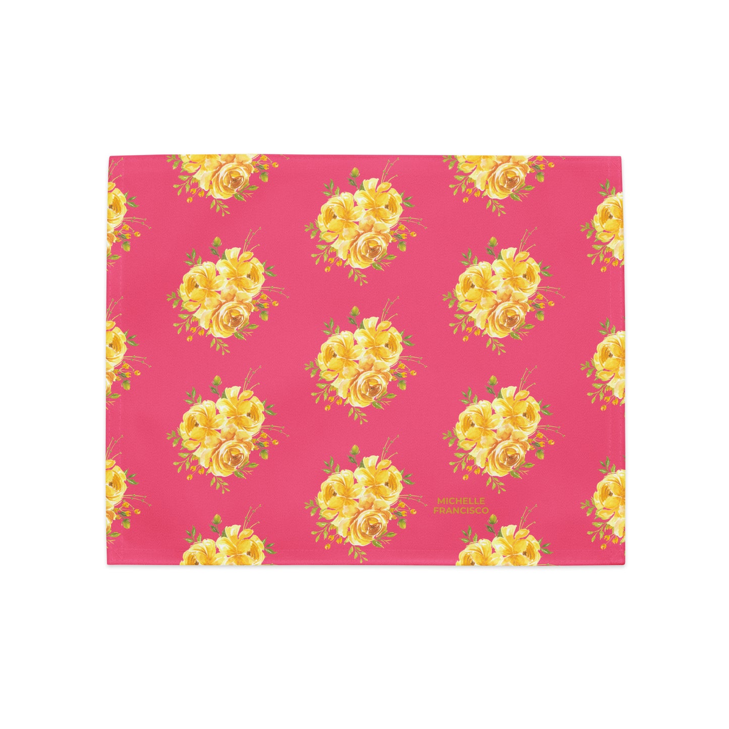 Brink Pink Flowers Placemat Set