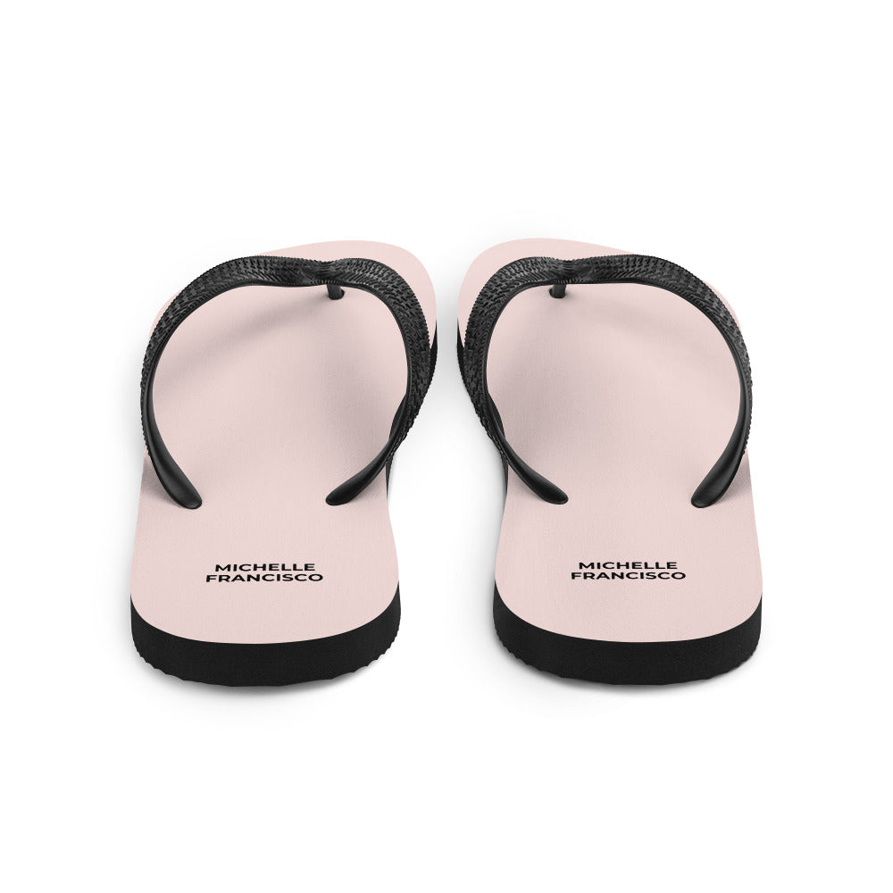 Misty Rose Flip-Flops