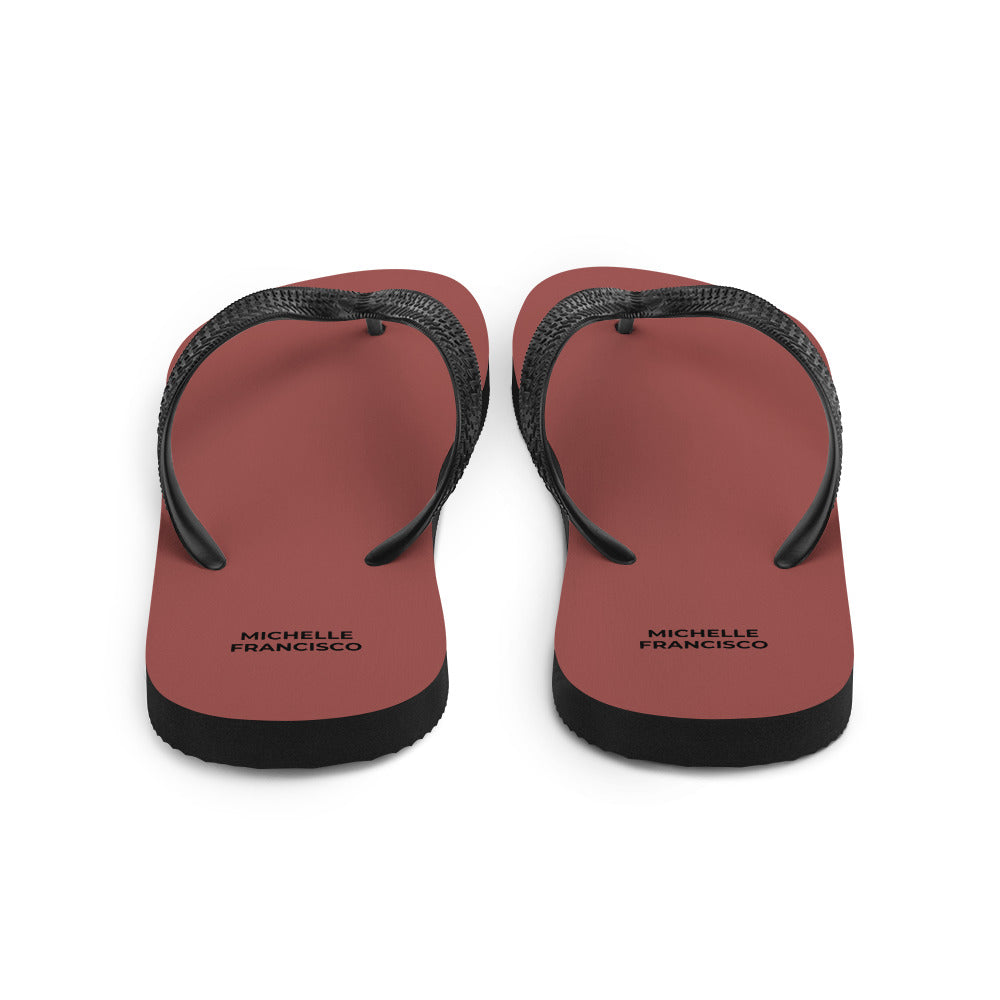 Roof Terracotta Flip-Flops